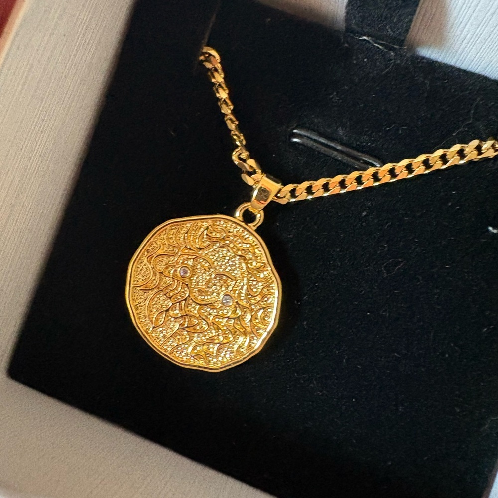 Gold Virgo Necklace
